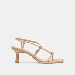 MYLEE HEELS LIGHT TAN LEATHER(Mylee Heels Light Tan Leather)