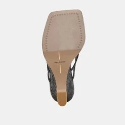 NULLAH WEDGES ONYX RAFFIA(Nullah Wedges Onyx Raffia) -Dolce Vita DOLCEVITA HEELS NULLAH ONYXRAFFIA 07