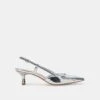 ODELA WIDE HEELS SILVER STELLA(Odela Wide Heels Silver Stella)