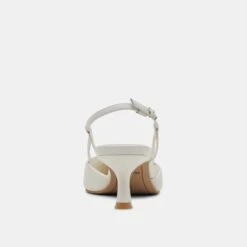 ODELA HEELS WHITE LEATHER(Odela Heels White Leather) -Dolce Vita DOLCEVITA HEELS ODELA WHITE LEATHER 05