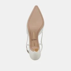 ODELA HEELS WHITE LEATHER(Odela Heels White Leather) -Dolce Vita DOLCEVITA HEELS ODELA WHITE LEATHER 07