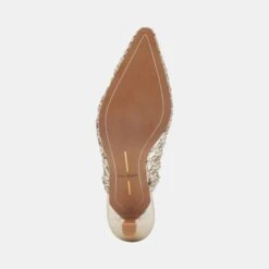OLYMPA HEELS LIGHT GOLD METALLIC STELLA(Olympa Heels Light Gold Metallic Stella) -Dolce Vita DOLCEVITA HEELS OLYMPA LTGOLDMETALLICSTELLA 07