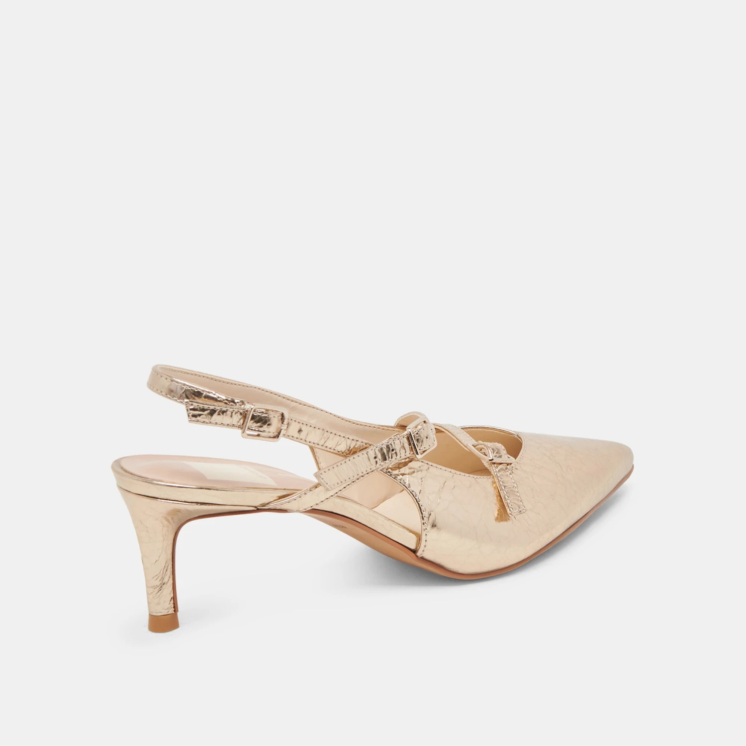 PAMLA MID WIDE HEELS LIGHT GOLD DISTRESSED LEATHER - Re:vita(Pamla Mid Wide Heels Light Gold Distressed Leather Wcxsj_ygpj Resale) 3 PAMLA MID WIDE HEELS LIGHT GOLD DISTRESSED LEATHER - Re:vita(Pamla Mid Wide Heels Light Gold Distressed Leather Wcxsj_ygpj Resale) - Image 3