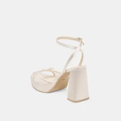 PANDOR HEELS WHITE TULLE(Pandor Heels White Tulle) 17 PANDOR HEELS WHITE TULLE(Pandor Heels White Tulle) -Dolce Vita DOLCEVITA HEELS PANDOR WHITETULLE 09