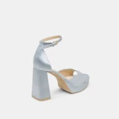 PANDRO HEELS LIGHT BLUE SATIN(Pandro Heels Light Blue Satin) -Dolce Vita DOLCEVITA HEELS PANDRO LIGHTBLUESATIN 03