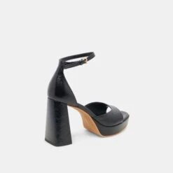 PANDRO HEELS MIDNIGHT CRINKLE PATENT(Pandro Heels Midnight Crinkle Patent) -Dolce Vita DOLCEVITA HEELS PANDRO MIDNIGHT CRINKLE PATENT 03