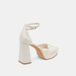 PANDRO WIDE HEELS WHITE SATIN(Pandro Wide Heels White Satin) 11 PANDRO WIDE HEELS WHITE SATIN(Pandro Wide Heels White Satin) -Dolce Vita DOLCEVITA HEELS PANDRO WHITE SATIN 03 dee39b21 5a53 4a4a b168 ccd4007b3fdc