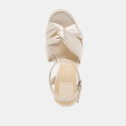 PARLO HEELS IVORY SATIN(Parlo Heels Ivory Satin) -Dolce Vita DOLCEVITA HEELS PARLO IVORYSATIN 06