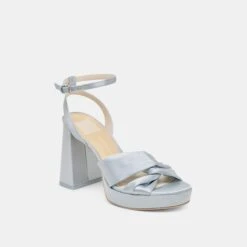 PARLO HEELS LIGHT BLUE SATIN(Parlo Heels Light Blue Satin) -Dolce Vita DOLCEVITA HEELS PARLO LIGHTBLUESATIN 01