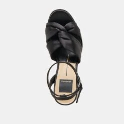 PARLO HEELS ONYX SATIN(Parlo Heels Onyx Satin) -Dolce Vita DOLCEVITA HEELS PARLO ONYXSATIN 06