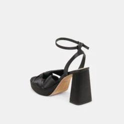 PARLO HEELS ONYX SATIN(Parlo Heels Onyx Satin) -Dolce Vita DOLCEVITA HEELS PARLO ONYXSATIN 09