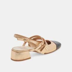 PATZY HEELS GOLD MULTI LEATHER(Patzy Heels Gold Multi Leather) 11 PATZY HEELS GOLD MULTI LEATHER(Patzy Heels Gold Multi Leather) -Dolce Vita DOLCEVITA HEELS PATZY GOLD MULTI LEATHER 03