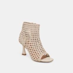 QUIN HEELS BONE WOVEN LEATHER(Quin Heels Bone Woven Leather) -Dolce Vita DOLCEVITA HEELS QUIN BONEWOVENLEATHER 01
