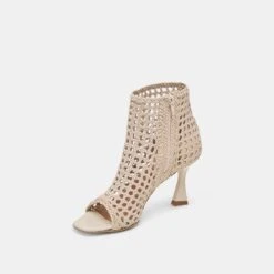 QUIN HEELS BONE WOVEN LEATHER(Quin Heels Bone Woven Leather) -Dolce Vita DOLCEVITA HEELS QUIN BONEWOVENLEATHER 08