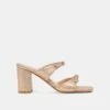 SHANE HEELS GOLD METALLIC LEATHER(Shane Heels Gold Metallic Leather)