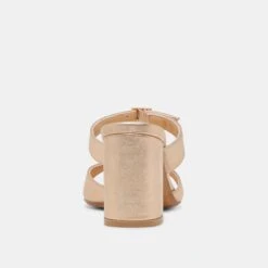 SHANE HEELS GOLD METALLIC LEATHER(Shane Heels Gold Metallic Leather) -Dolce Vita DOLCEVITA HEELS SHANE GOLDLEATHER 05