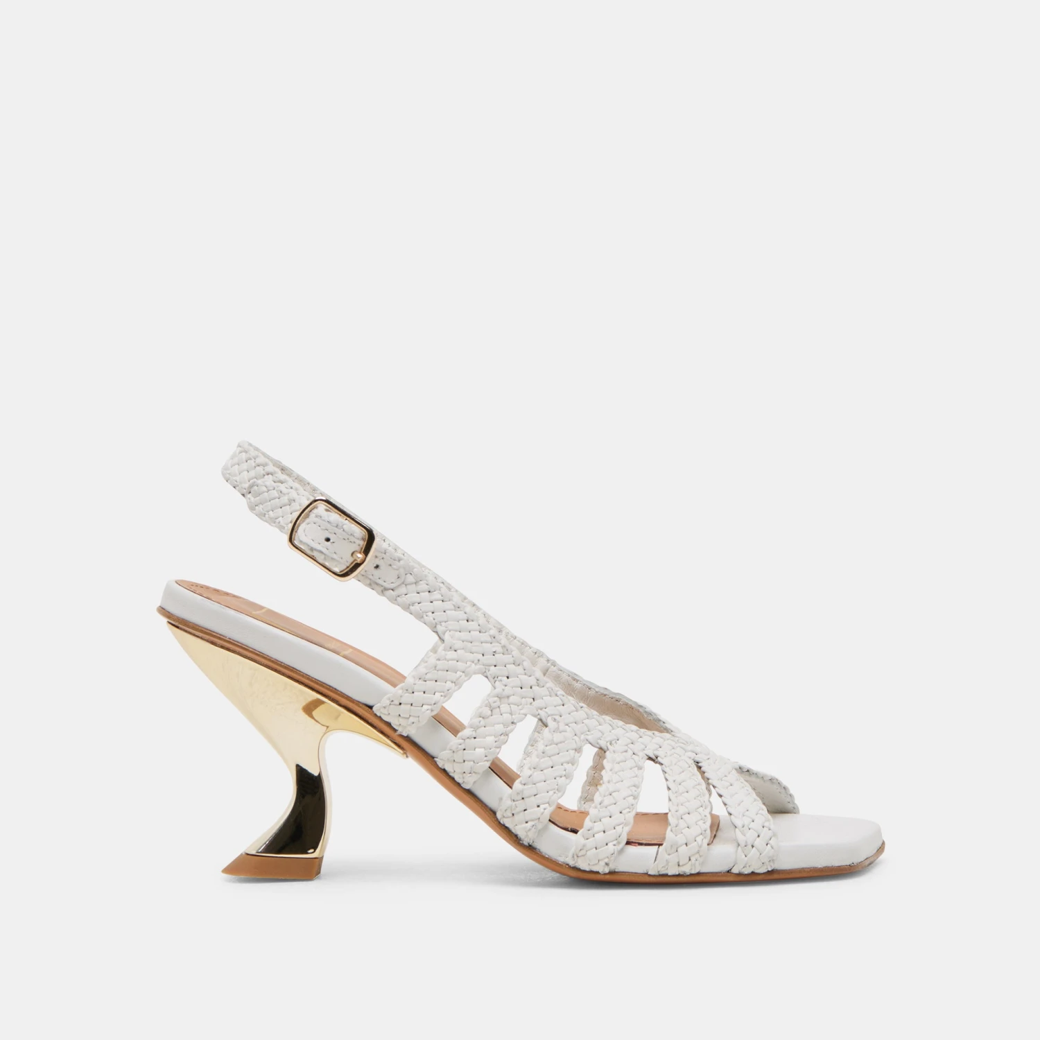 SICILY HEELS WHITE WOVEN LEATHER(Sicily Heels White Woven Leather) 1 SICILY HEELS WHITE WOVEN LEATHER(Sicily Heels White Woven Leather)