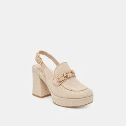 SIRUS HEELS SANDSTONE WOVEN(Sirus Heels Sandstone Woven) -Dolce Vita DOLCEVITA HEELS SIRUS SANDSTONEWOVEN 01