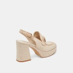 SIRUS HEELS SANDSTONE WOVEN(Sirus Heels Sandstone Woven) -Dolce Vita DOLCEVITA HEELS SIRUS SANDSTONEWOVEN 03