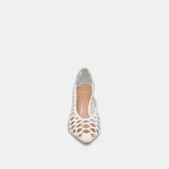 TANYA HEELS BONE WOVEN LEATHER(Tanya Heels Bone Woven Leather) -Dolce Vita DOLCEVITA HEELS TANYA BONEWOVENLEATHER 04