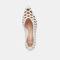TANYA HEELS BONE WOVEN LEATHER(Tanya Heels Bone Woven Leather) -Dolce Vita DOLCEVITA HEELS TANYA BONEWOVENLEATHER 06