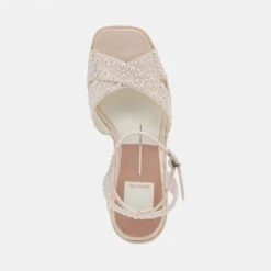 WESSI PEARL HEELS VANILLA PEARLS(Wessi Pearl Heels In Vanilla Pearls) -Dolce Vita DOLCEVITA HEELS WESSI VANILLAPEARL 06 18c17d2f 9373 4bd5 a1cc 393369773bd7