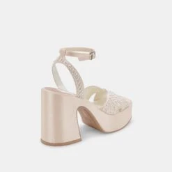 WESSI PEARL HEELS VANILLA PEARLS(Wessi Pearl Heels In Vanilla Pearls) -Dolce Vita DOLCEVITA HEELS WESSI VANILLAPEARL 6 764d29b1 a5fc 4851 a6c6 a42d0a4295fa