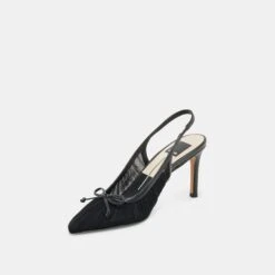 YELA HEELS BLACK TULLE(Yela Heels Black Tulle) -Dolce Vita DOLCEVITA HEELS YELA BLACKTULLE 08