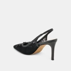 YELA HEELS BLACK TULLE(Yela Heels Black Tulle) -Dolce Vita DOLCEVITA HEELS YELA BLACKTULLE 09