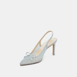 YELA HEELS LIGHT BLUE TULLE(Yela Heels Light Blue Tulle) -Dolce Vita DOLCEVITA HEELS YELA LIGHTBLUETULLE 08