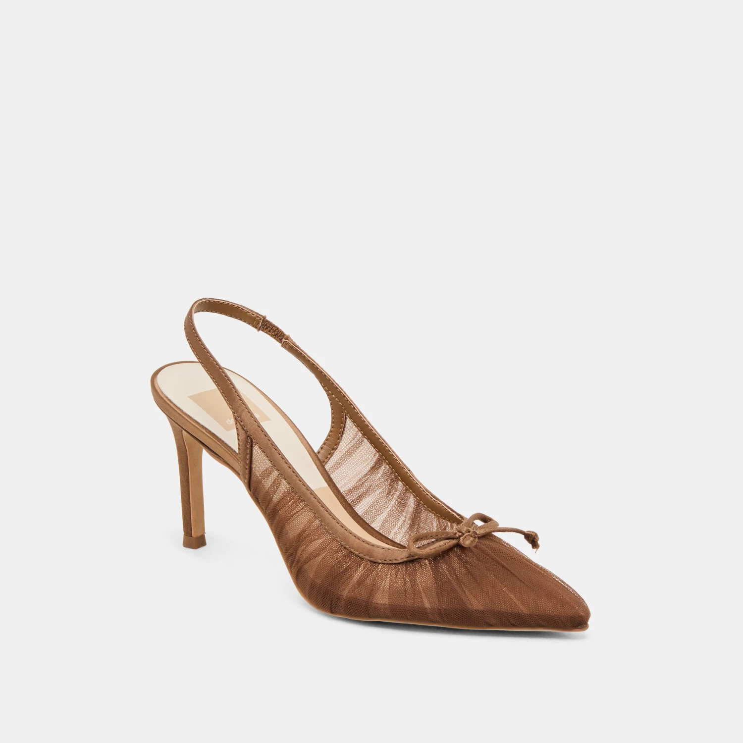 YELA HEELS MID BROWN TULLE(Yela Heels Mid Brown Tulle) 2 YELA HEELS MID BROWN TULLE(Yela Heels Mid Brown Tulle) - Image 2