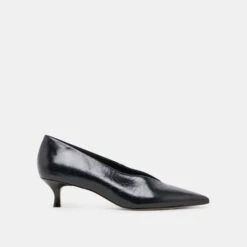 ALWYN HEELS MIDNIGHT CRINKLE PATENT(Alwyn Heels Midnight Crinkle Patent)