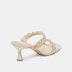 GENORA RHINESTONE HEELS IVORY RHINESTONE(Genora Heels Rhinestone Ivory Rhinestone) -Dolce Vita DOLCEVITA HEEL GENORARHINESTONE IVORYRHINESTONE 03