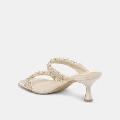 GENORA RHINESTONE HEELS IVORY RHINESTONE(Genora Heels Rhinestone Ivory Rhinestone) -Dolce Vita DOLCEVITA HEEL GENORARHINESTONE IVORYRHINESTONE 09