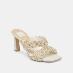GITEL RHINESTONE HEELS IVORY RHINESTONE(Gitel Rhinestone Heels Ivory Rhinestone) 12 GITEL RHINESTONE HEELS IVORY RHINESTONE(Gitel Rhinestone Heels Ivory Rhinestone) -Dolce Vita DOLCEVITA HEEL GITELRHINESTONE IVORYRHINESTONE 01