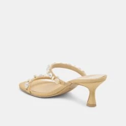 GRASON HEELS LT NATURAL RAFFIA(Grason Heels Lt Natural Raffia) -Dolce Vita DOLCEVITA HEEL GRASON LTNATURALRAFFIA 09
