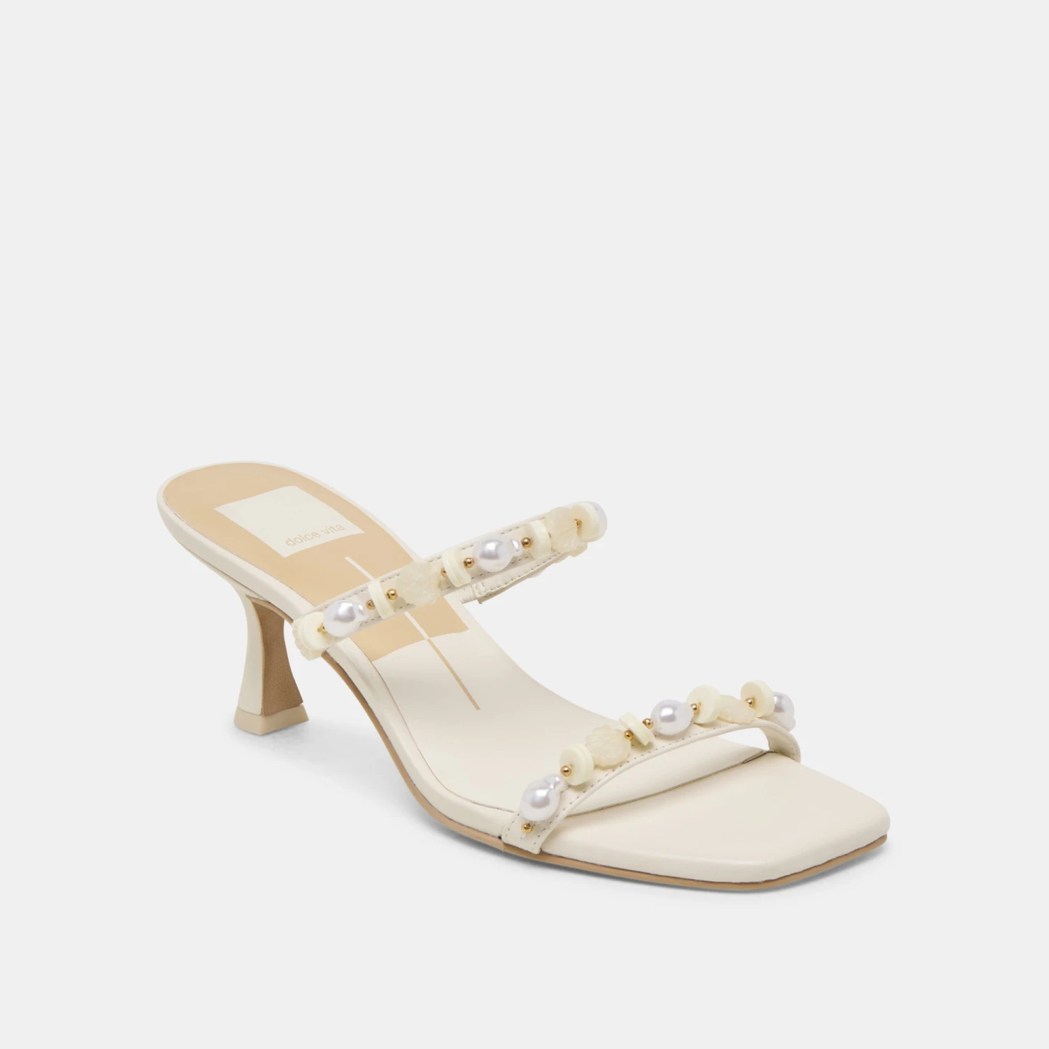 GRASON HEELS WHITE LEATHER(Grason Heels White Leather) 3 GRASON HEELS WHITE LEATHER(Grason Heels White Leather) - Image 3