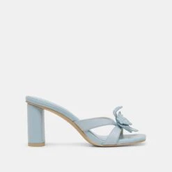 NIKIL HEELS LIGHT BLUE LEATHER(Nikil Heels Light Blue Leather)