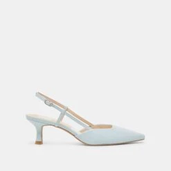 ODELA HEELS ICE BLUE LEATHER(Odela Heels Ice Blue Leather)