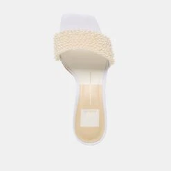 REXA PEARL HEELS OFF WHITE SATIN(Rexa Pearl Heels Off White Satin) -Dolce Vita DOLCEVITA HEEL REXAPEARL OFFWHITESATIN 06
