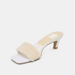 REXA PEARL HEELS OFF WHITE SATIN(Rexa Pearl Heels Off White Satin) -Dolce Vita DOLCEVITA HEEL REXAPEARL OFFWHITESATIN 08