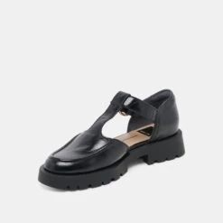 EMILIO FLATS MIDNIGHT CRINKLE PATENT LEATHER(Emilio Flats Midnight Crinkle Patent Leather) -Dolce Vita DOLCEVITA LOAFER EMILIO MIDNIGHT CRINKLE PATENT LEATHER 17