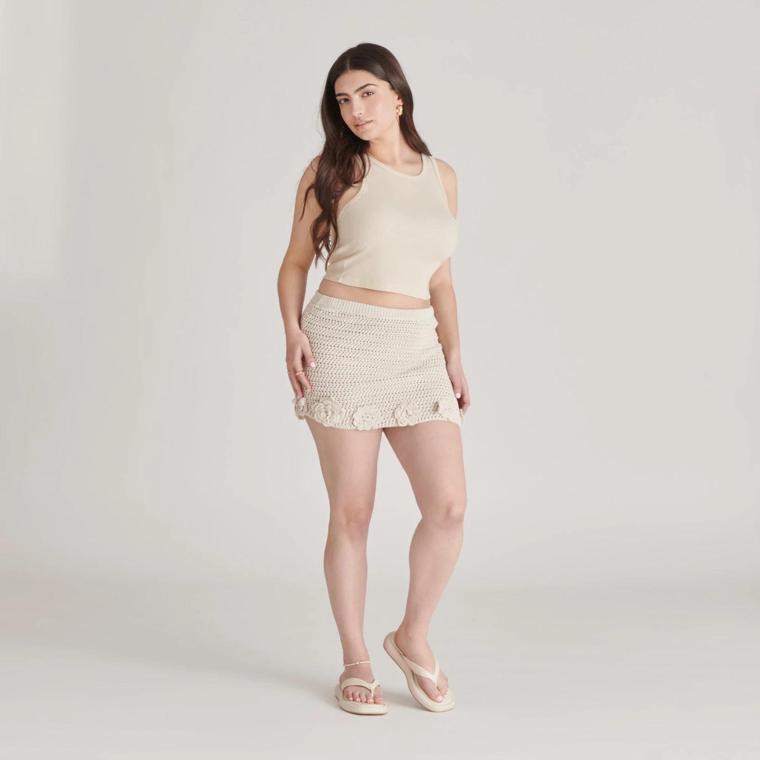 ADIN SANDALS IVORY LEATHER(Adin Sandals Ivory Leather) 2 ADIN SANDALS IVORY LEATHER(Adin Sandals Ivory Leather) - Image 2