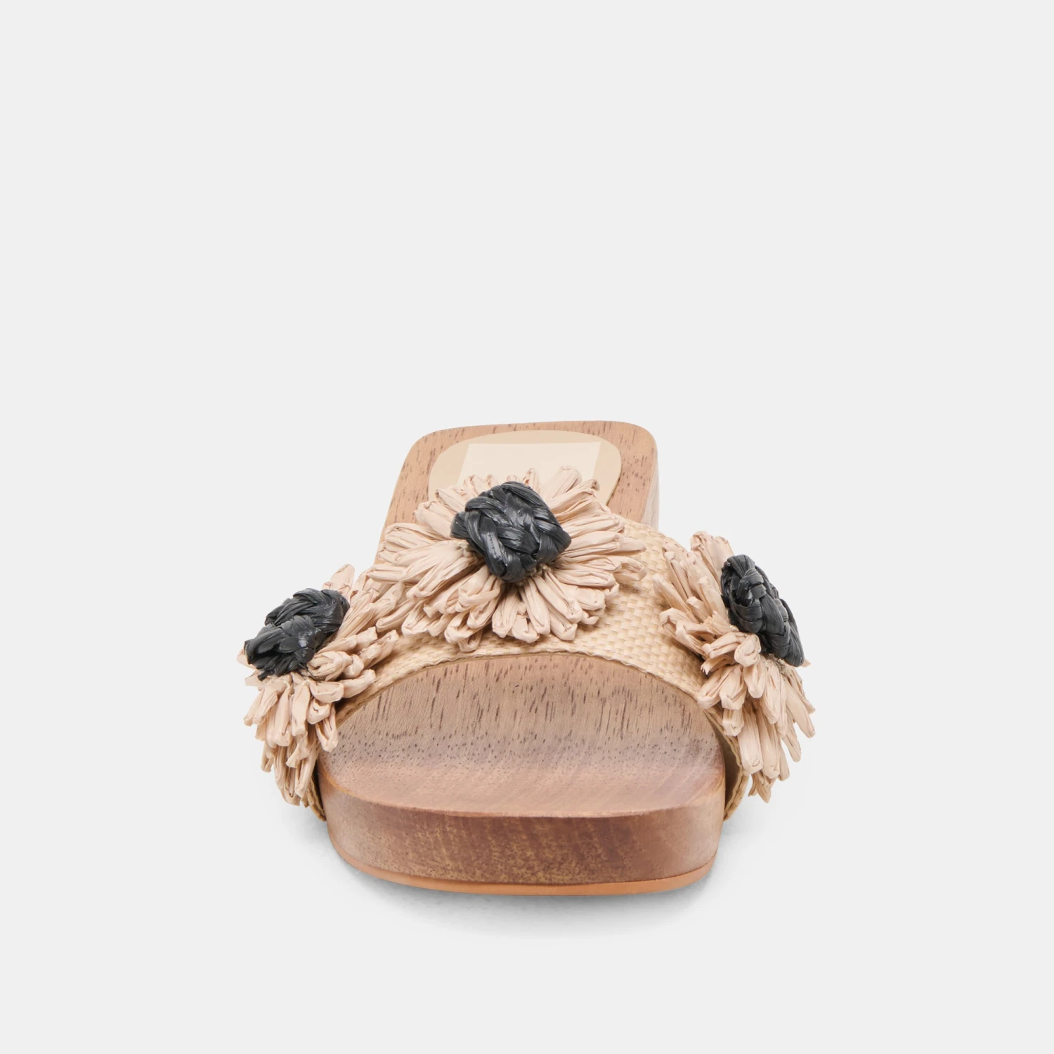 ARIENA SANDALS BLACK NATURAL FLORAL RAFFIA(Ariena Sandals Black Natural Floral Raffia) 6 ARIENA SANDALS BLACK NATURAL FLORAL RAFFIA(Ariena Sandals Black Natural Floral Raffia) - Image 6