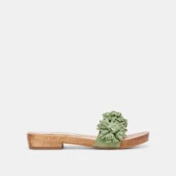 ARIENA SANDALS JADE FLORAL RAFFIA(Ariena Sandals Jade Floral Raffia)