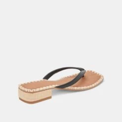 BARTY SANDALS BLACK LEATHER(Barty Sandals Black Leather) -Dolce Vita DOLCEVITA SANDALS BARTY BLACKLEATHER 03