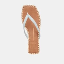 BARTY SANDALS ICE BLUE LEATHER(Barty Sandals Ice Blue Leather) -Dolce Vita DOLCEVITA SANDALS BARTY ICEBLUE 06