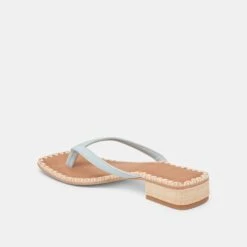 BARTY SANDALS ICE BLUE LEATHER(Barty Sandals Ice Blue Leather) -Dolce Vita DOLCEVITA SANDALS BARTY ICEBLUE 09