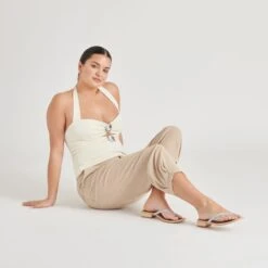 BARTY SANDALS ICE BLUE LEATHER(Barty Sandals Ice Blue Leather) -Dolce Vita DOLCEVITA SANDALS BARTY ICEBLUE ONFOOT 01