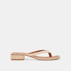 BARTY SANDALS LT NATURAL RAFFIA(Barty Sandals Lt Natural Raffia)